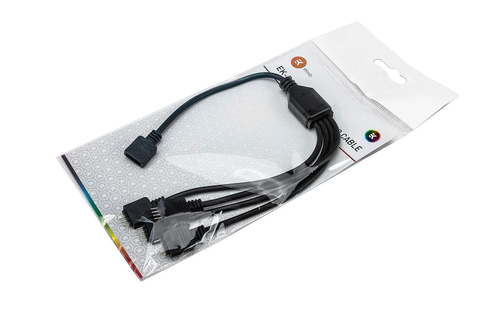 Ek Water Blocks Ek Vanduo Blocks EK vandens blokai EK-RGB 4 krypčių RGB 4 kontaktų skirstytuvo kabelis