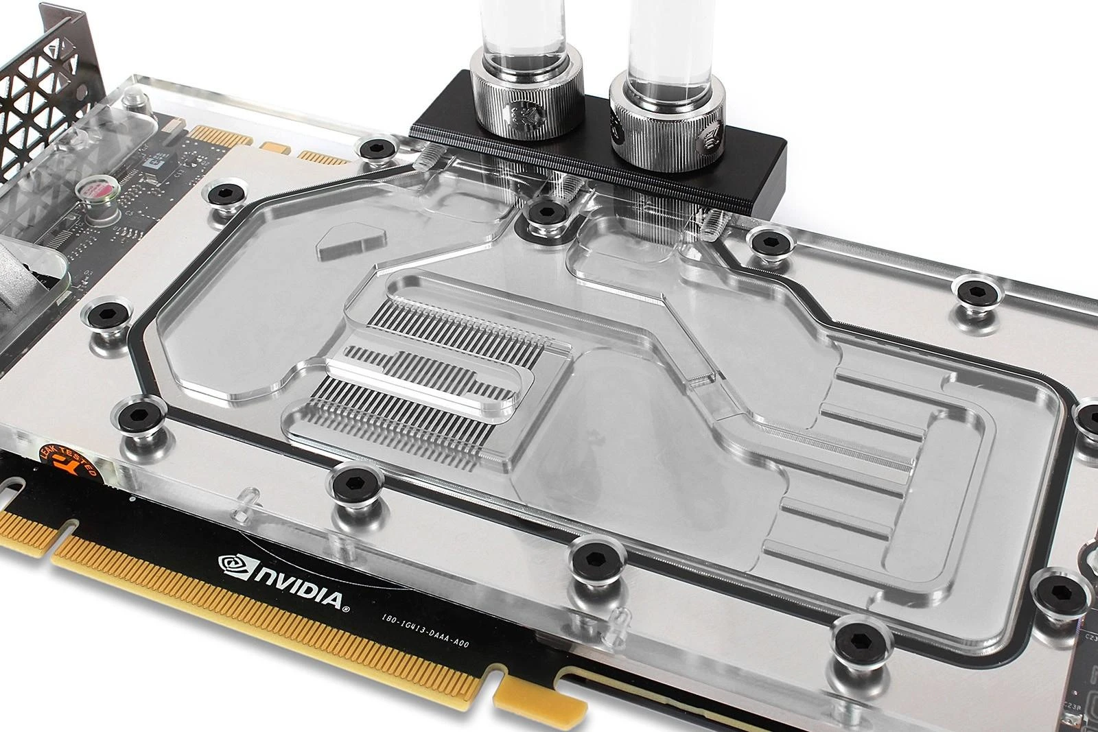 EK-CryoFuel aušinimo blokas su skaidria mikroschema