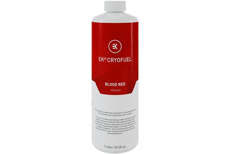 Ek Water Blocks EK vandens blokai EK Vanduo blokai EK-CryoFuel Premix, kraujas Raudona 1000ml