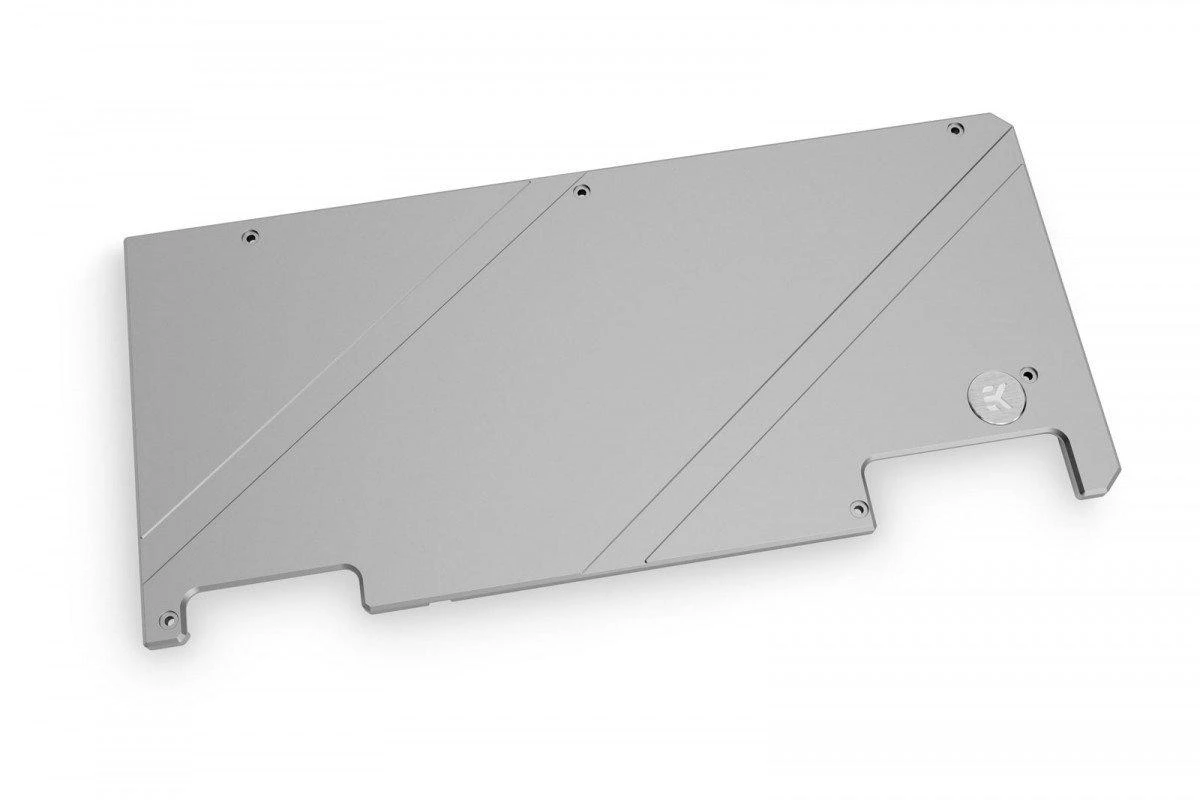 Ek Water Blocks Ek Vanduo Blocks EK Vanduo Blocks EK-Quantum Vector Strix RTX 3070/3080/3090 galinė plokštė – nikelis