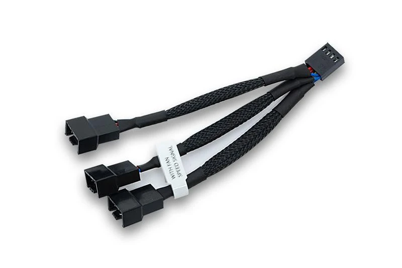 EKWB 1-to-3 PWM ventiliatoriaus skirstytuvo laidas