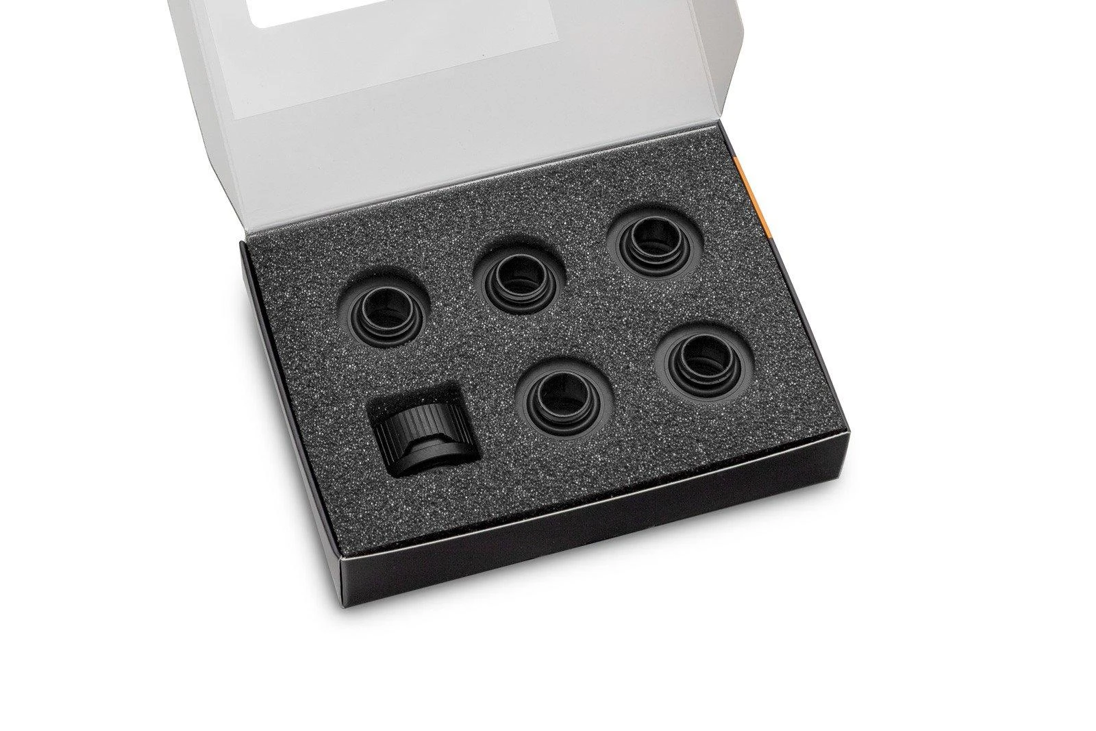 Ek Water Blocks EKWB EK-Quantum Torque HDC-16 suspaudimo tvirtinimo kietieji vamzdeliai, 16 mm OD (6 pakuotės)