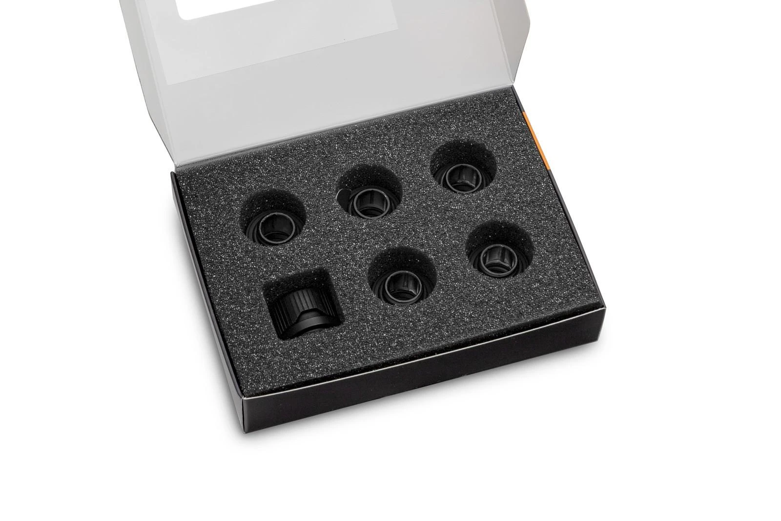 Ek Water Blocks EK Vanduo Blocks EK-Quantum Torque 6-Pak HDC 12 - juoda