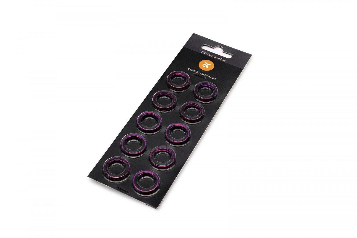 Ek Water Blocks Ek Vanduo Blocks EK Vanduo Blocks EK-Torque STC-16/12 Colour Ring – 10 Pack, Violetinė