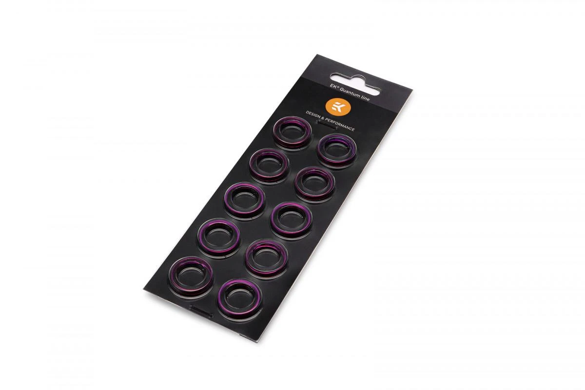 EK-Torque STC spalvoti žiedai, violetiniai, 10 vnt.