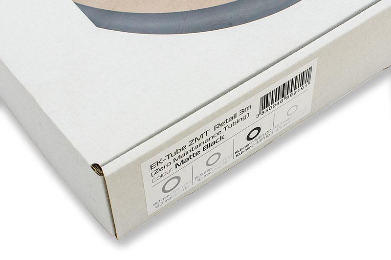 Ek Water Blocks EK Vanduo Blocks EK-Tube ZMT Schlauch 15,9/9,5 mm - mattschwarz, 3m