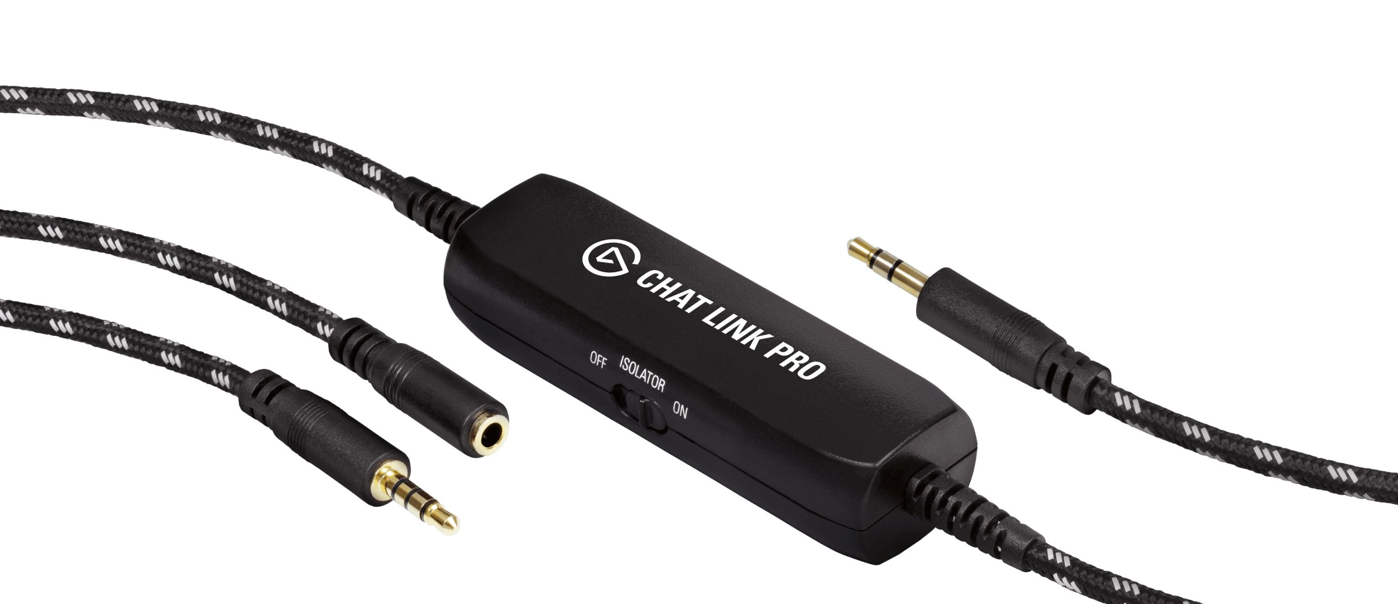 Elgato | Chat Link Pro | 3,5 mm moteriška jungtis; 3,5 mm jungties kištukas | Juodas