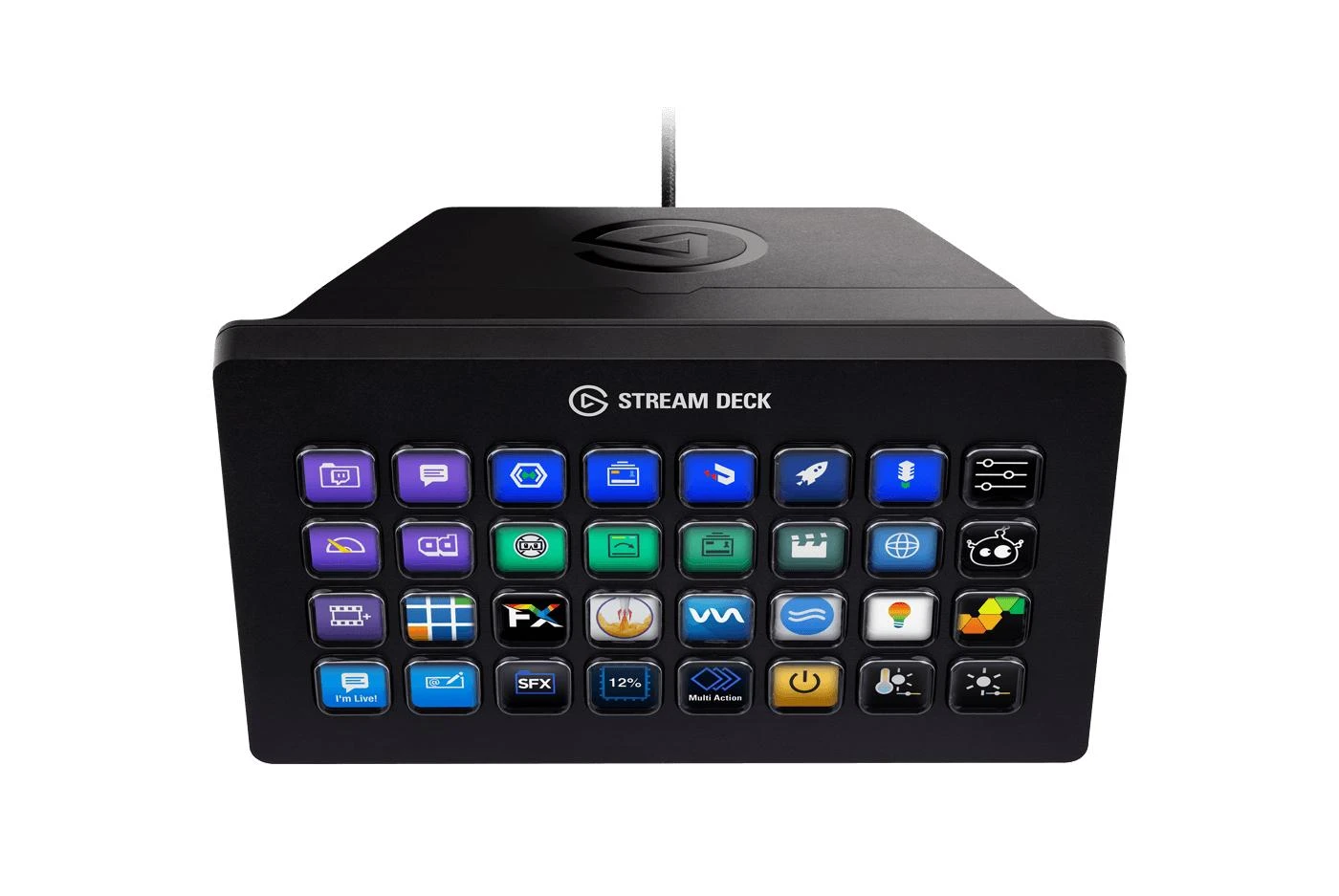 Elgato Stream Deck XL, spartus praplėstų funkcijų paleidimo įrenginys