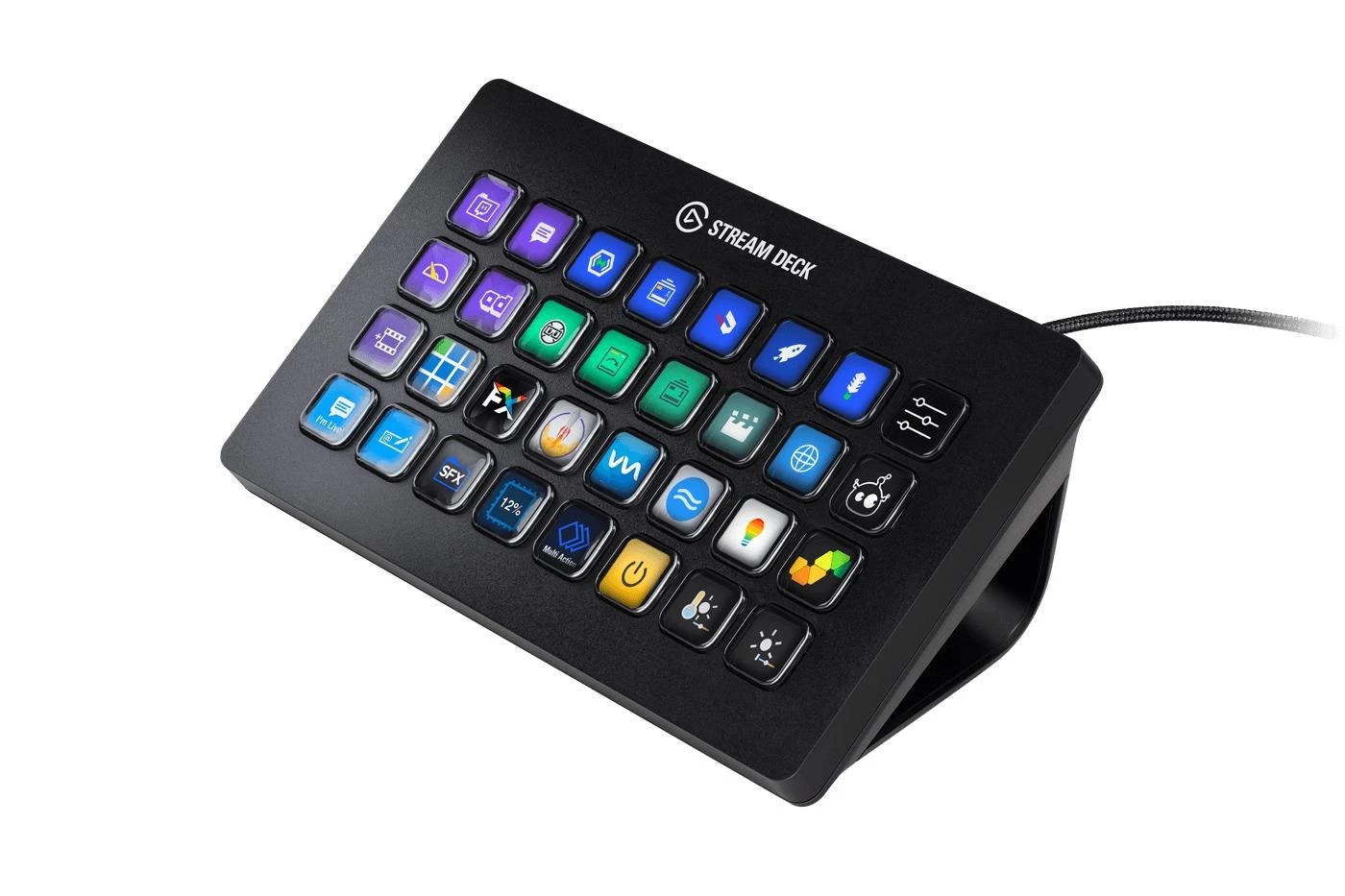 Elgato Stream Deck XL, spartus praplėstų funkcijų paleidimo įrenginys
