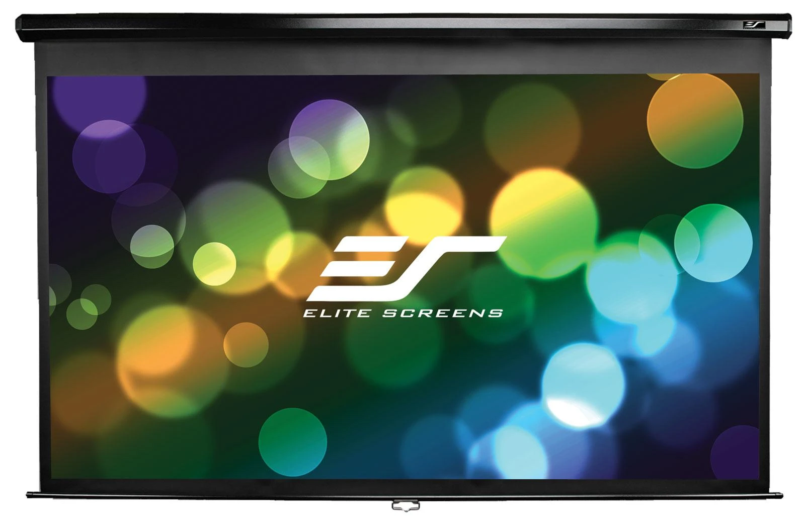 Elite Screens | Manual Series | M100UWH | Įstrižainė 100" | 16:9 | Matomo vaizdo plotis (W) 221 cm | Juodas