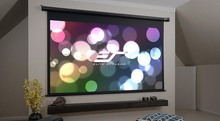 Elite Screens | Manual Series | M92UWH | Įstrižainė 92" | 16:9 | Matomo vaizdo plotis (W) 204 cm | Juodas