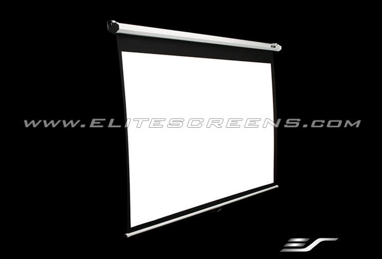 Elite Screens | Manual Series | M113UWS1 | Įstrižainė 113" | 1:1 | Matomo vaizdo plotis (W) 203 cm | Juodas