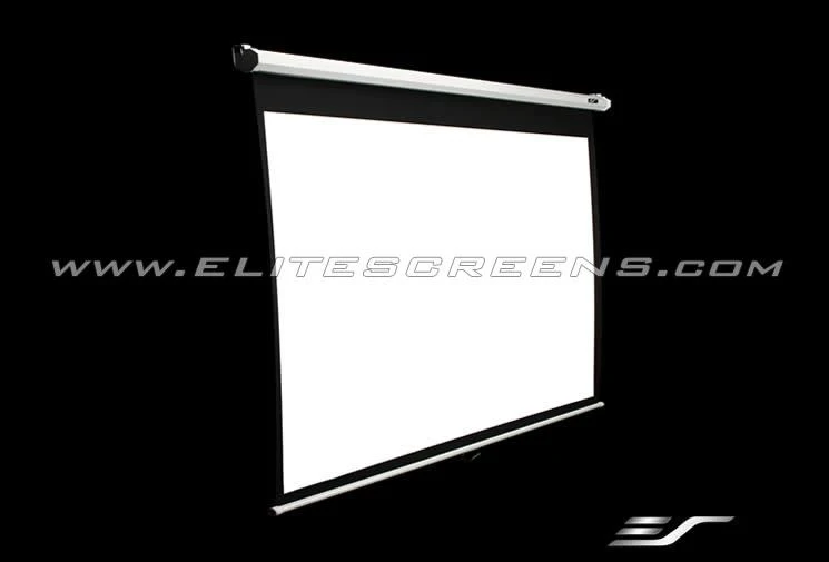 Elite Screens | Manual Series | M99UWS1 | Įstrižainė 99" | 1:1 | Matomo vaizdo plotis (W) 178 cm | Juodas
