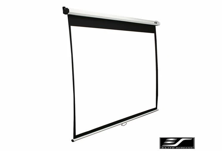 Elite Screens | Manual Series | M99UWS1 | Įstrižainė 99" | 1:1 | Matomo vaizdo plotis (W) 178 cm | Juodas