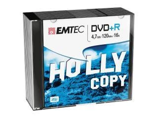 Emtec DVD+R diskų pakuotė dėžutėje