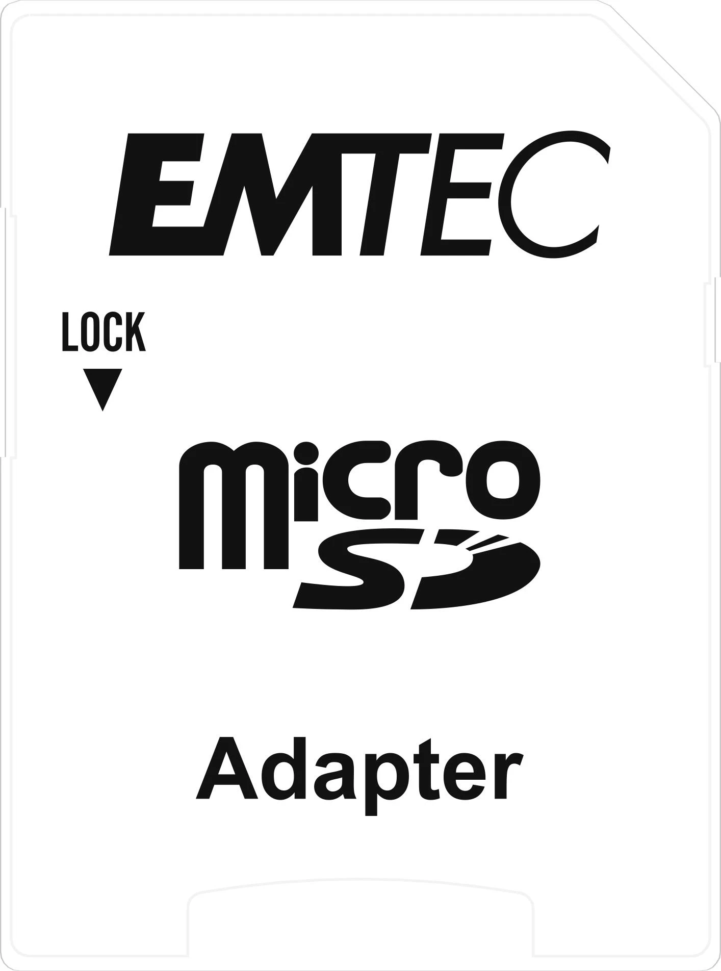 Emtec MicroSD į SD kortelės adapteris