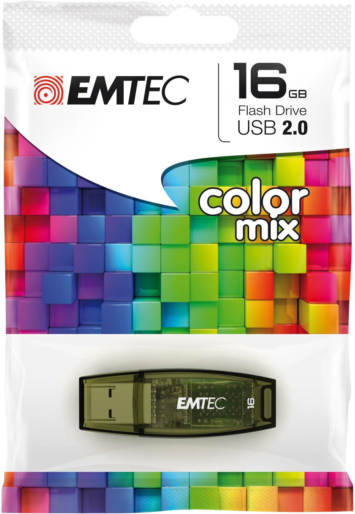 Emtec USB2.0 C410 16GB Raudona