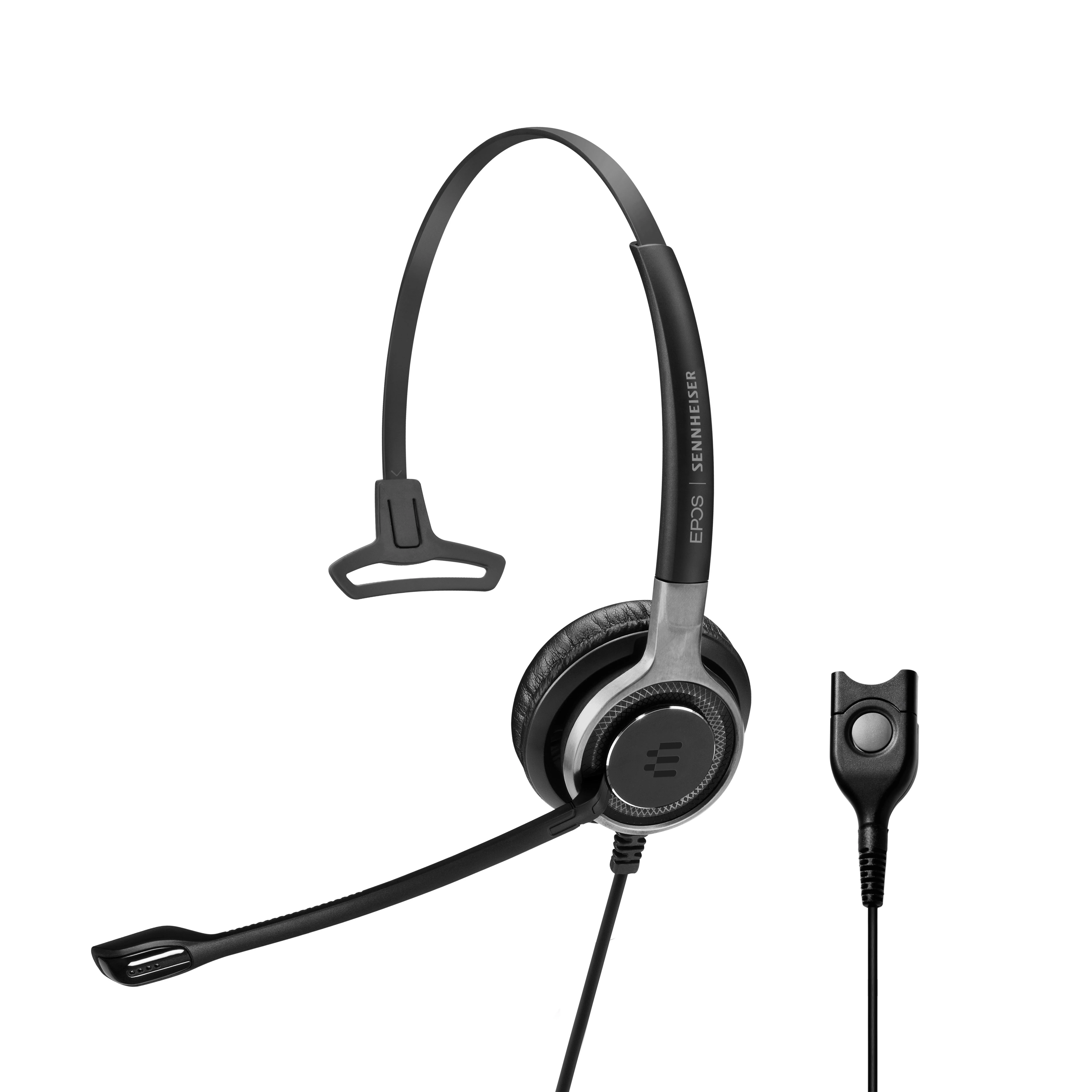 EPOS Sennheiser Ausinės Impact SC 638 mono juodas sidabrinis (1000580)