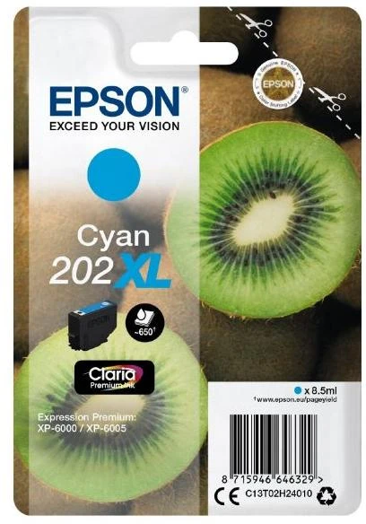 Epson Kiwi 202XL Originalus Žydras 1 vnt