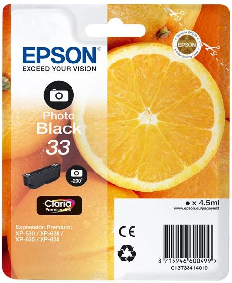 Epson T3341 Photo Juodas