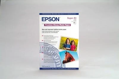 Epson Premium Glossy Photo Paper A3, 250g/m2, 20 lapų