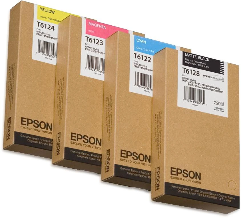 Epson T612200 | Rašalo kasetė | Žydra spalva