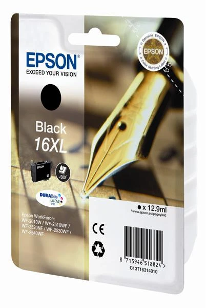 Epson 16XL rašalo kasetė, Juodas