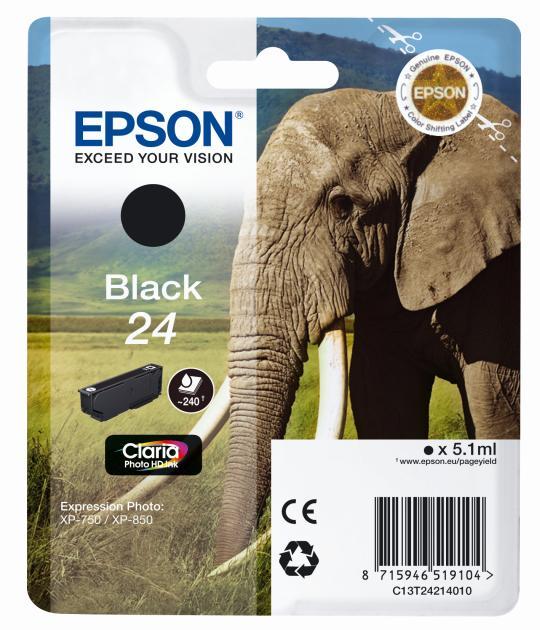 „Epson 24 Claria“ nuotraukų rašalas C13T24214010