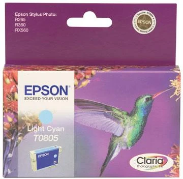 Epson (C13T08054011), šviesiai žydra kasetė