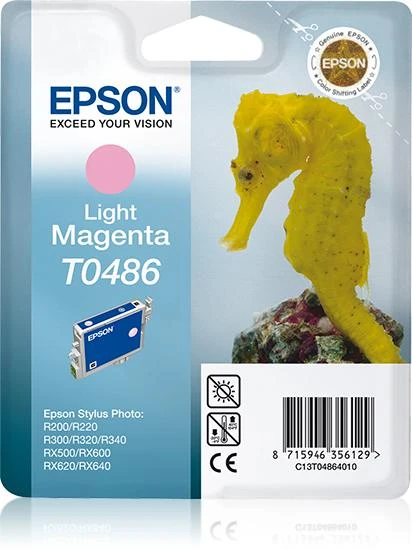Epson rašalas T0486 rašalas (C13T048640) šviesiai purpurinė
