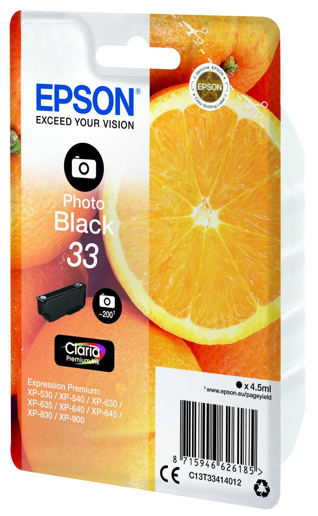 Epson T3341 Photo Juodas