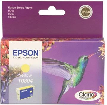 Epson T0804 (C13T08044011), geltona kasetė