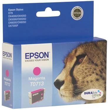 Rašalo kasetė Epson T0713, purpurinė