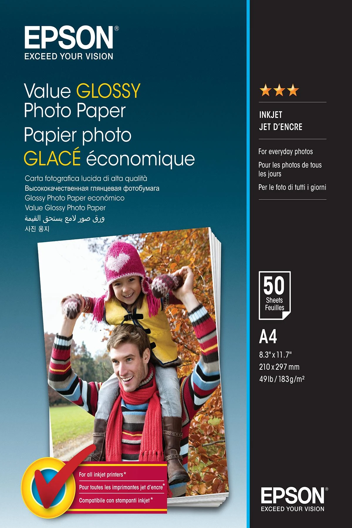 Epson Glossy Photo Paper A4