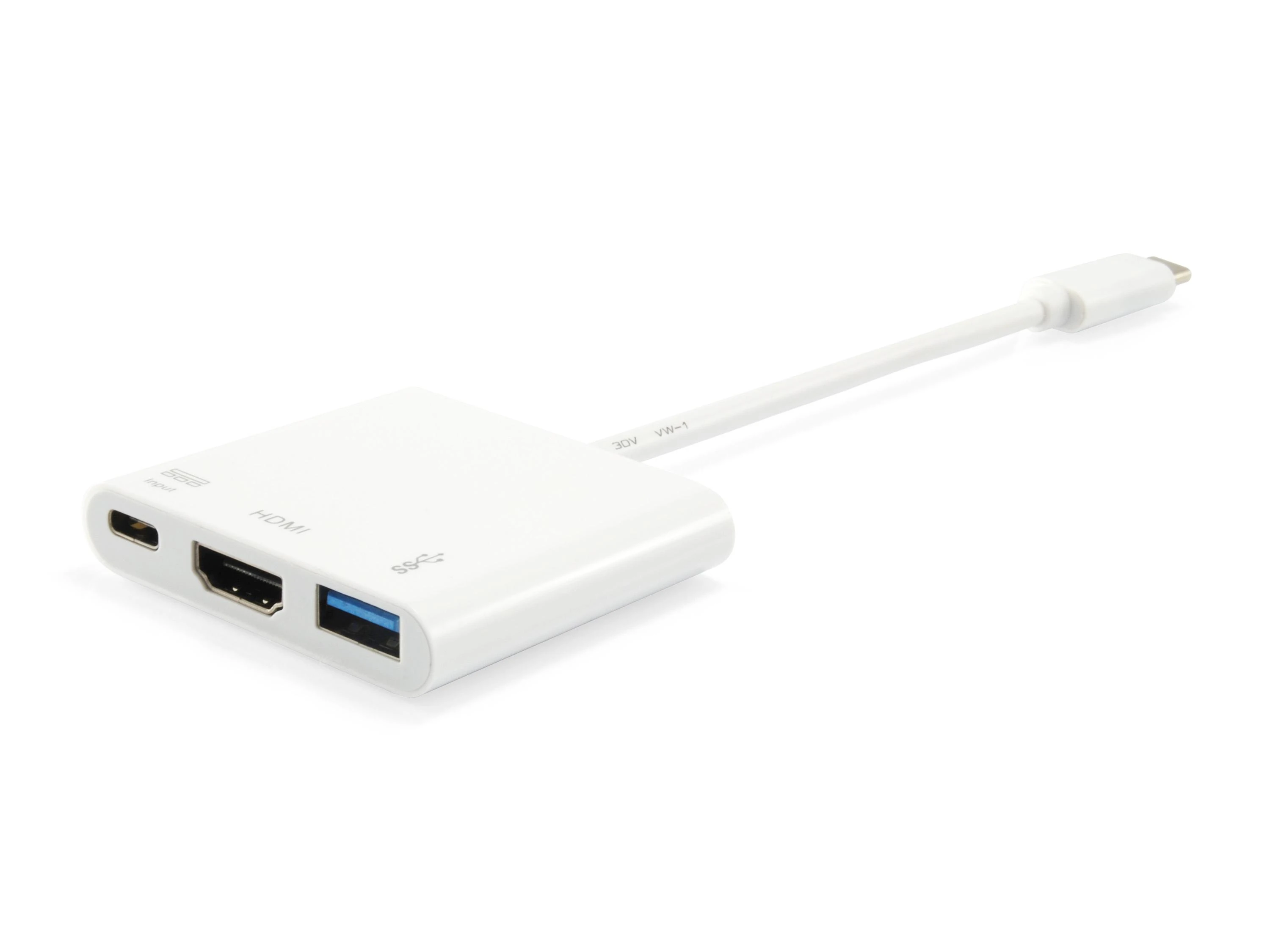 Equip USB-C adapteris su HDMI ir USB jungtimis