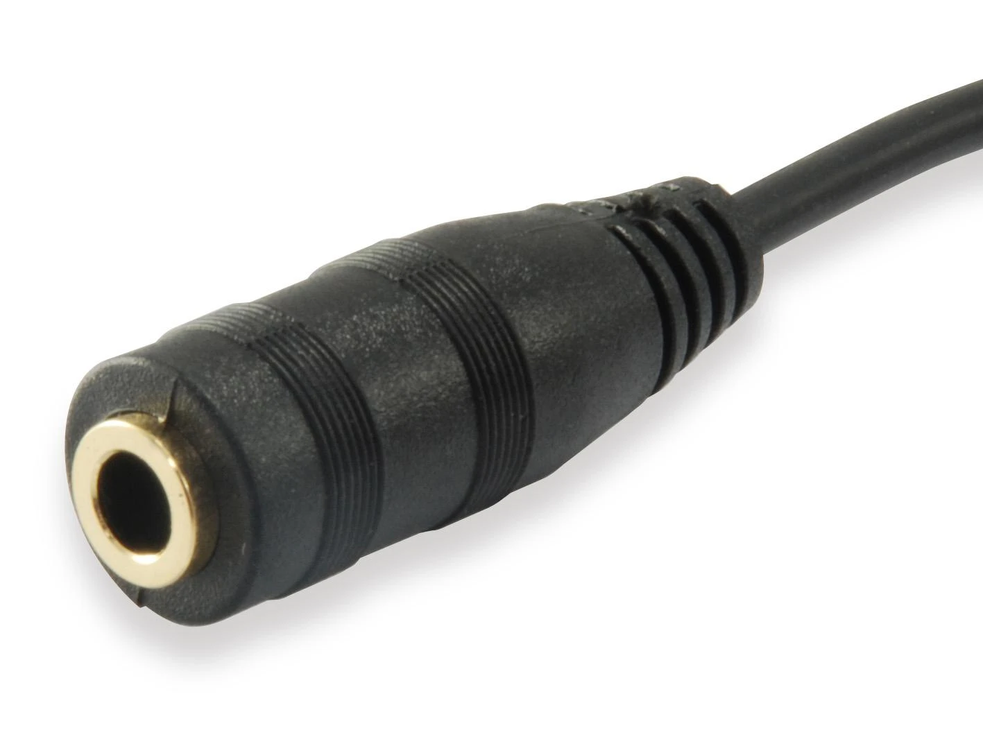 Kabelis Equip Jack 3.5mm - Jack 3.5mm x2 0.2m juoda (147941)