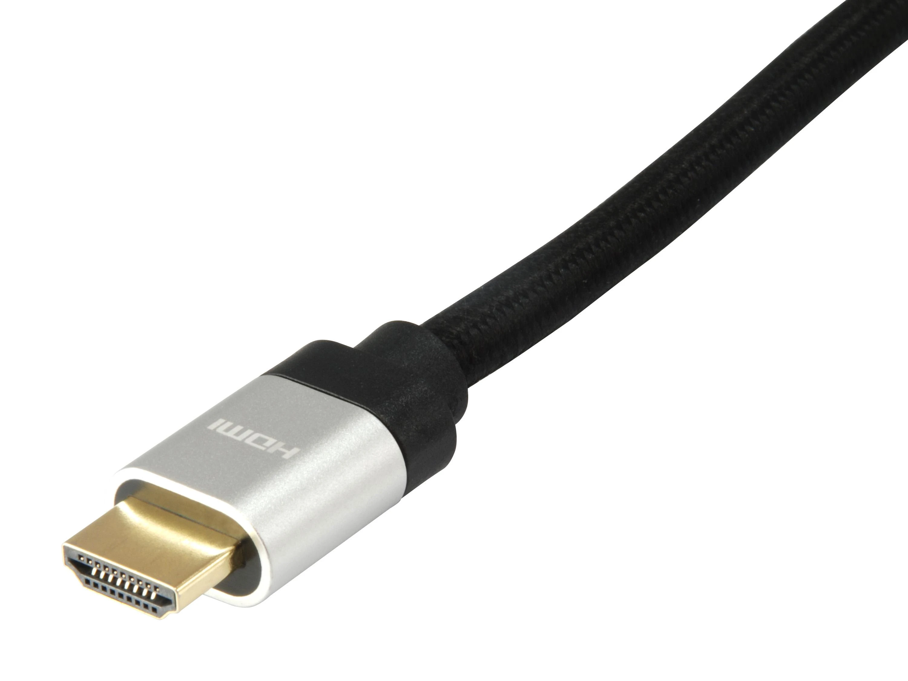 HDMI 2.1 laidas su metaline jungtimi