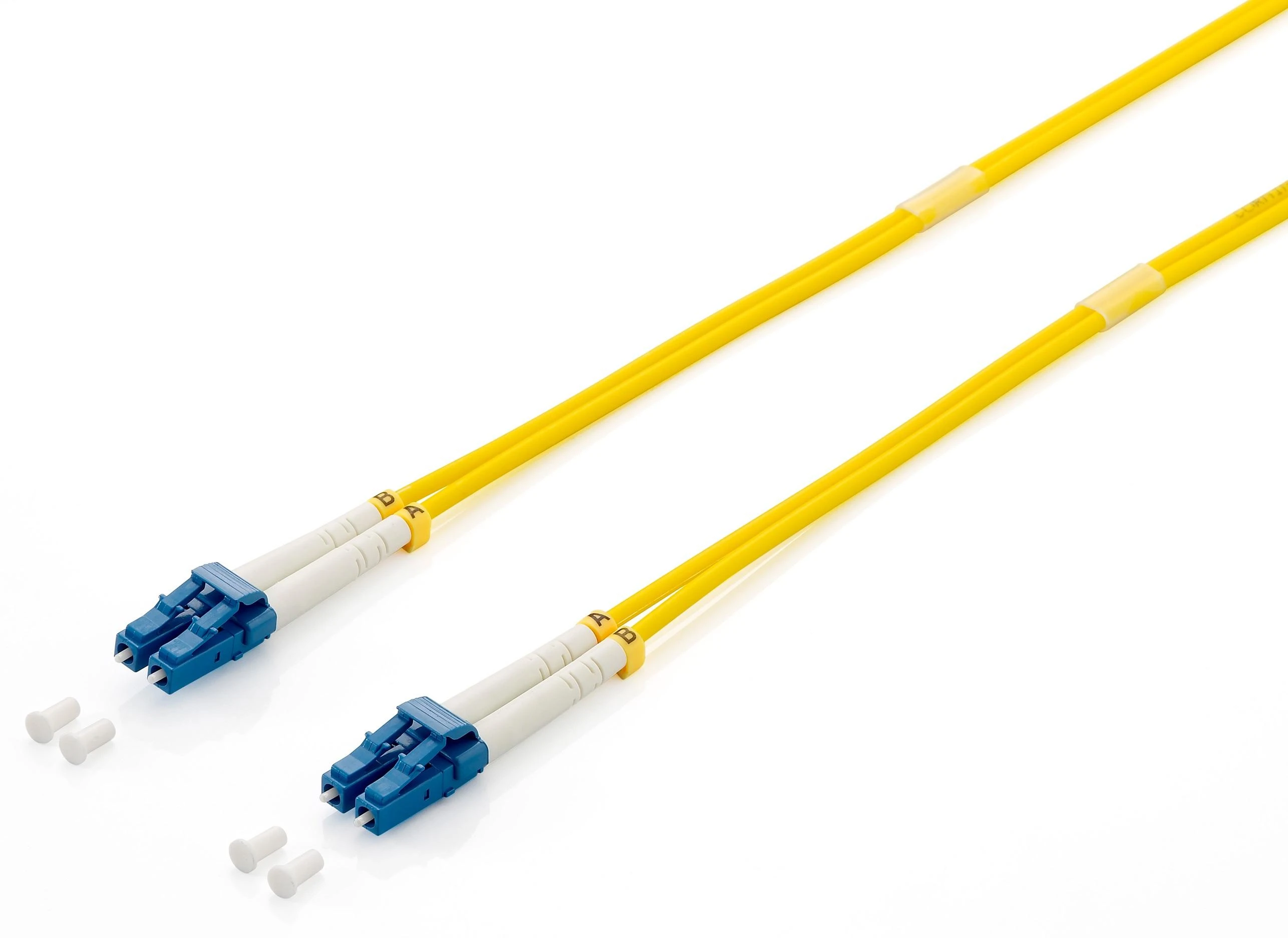 Equip Įrengti Fiber Optic Patchcord LC - LC Singlemode Duplex OS2, 10m (254436)
