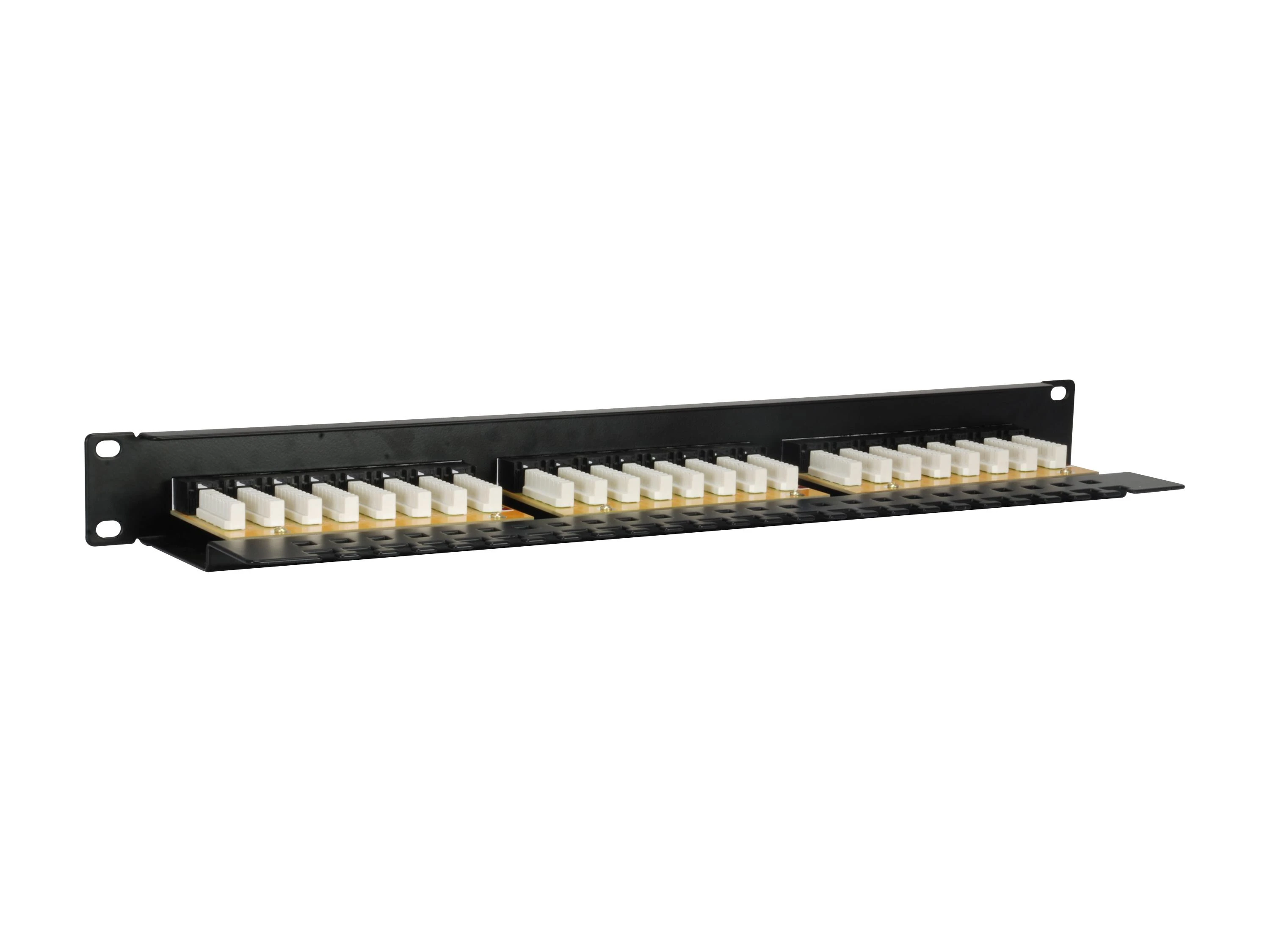 „Equip“ komutacinis skydelis 24x Cat6 19 UTP 1HE „Keystone“ montažo programinė įranga