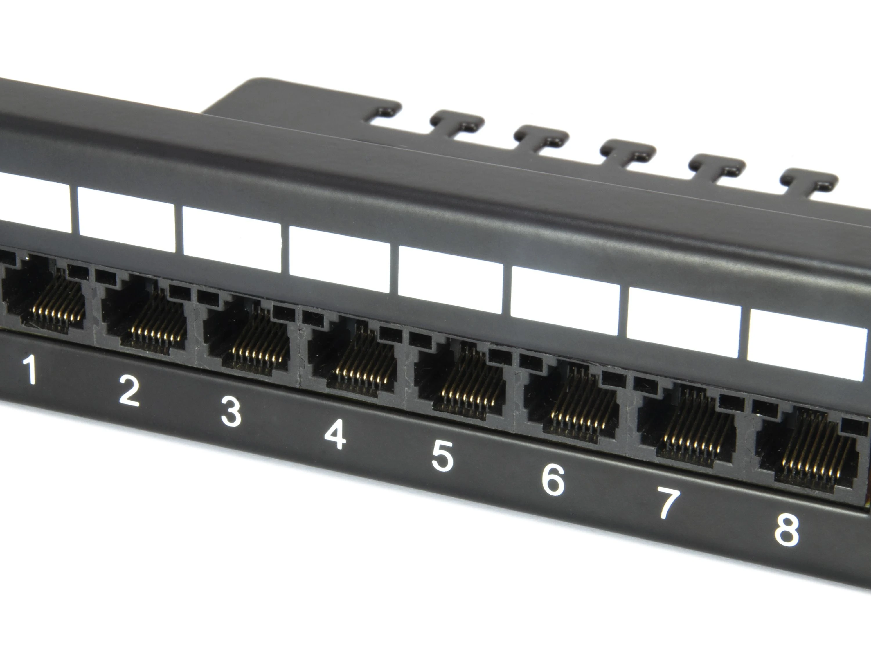 „Equip“ komutacinis skydelis 24x Cat6 19 UTP 1HE „Keystone“ montažo programinė įranga