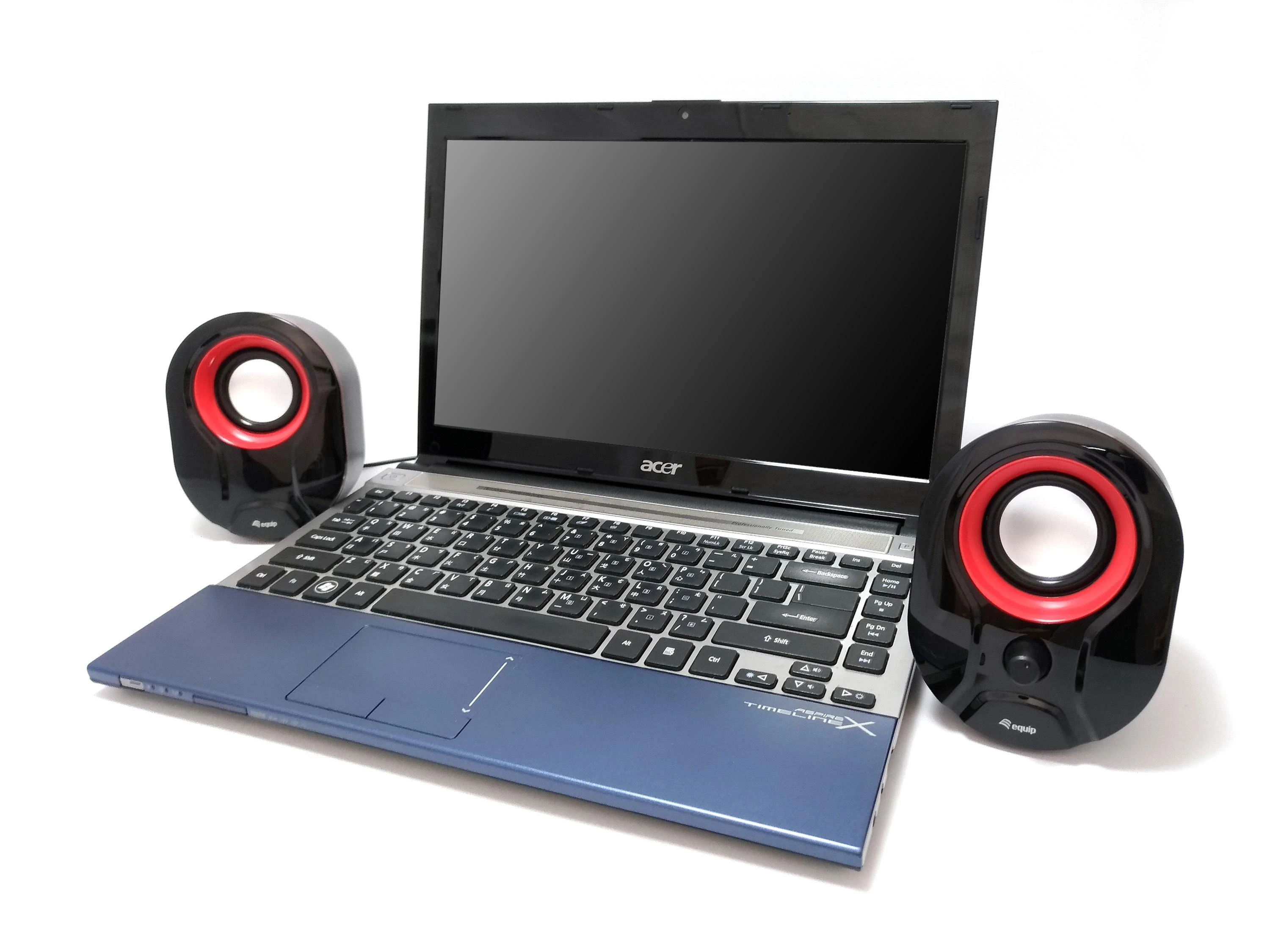 Kompiuterio kolonėlės Conceptronic Equip kolonėlė fr Notebook/PC. USB Powered sw/rt