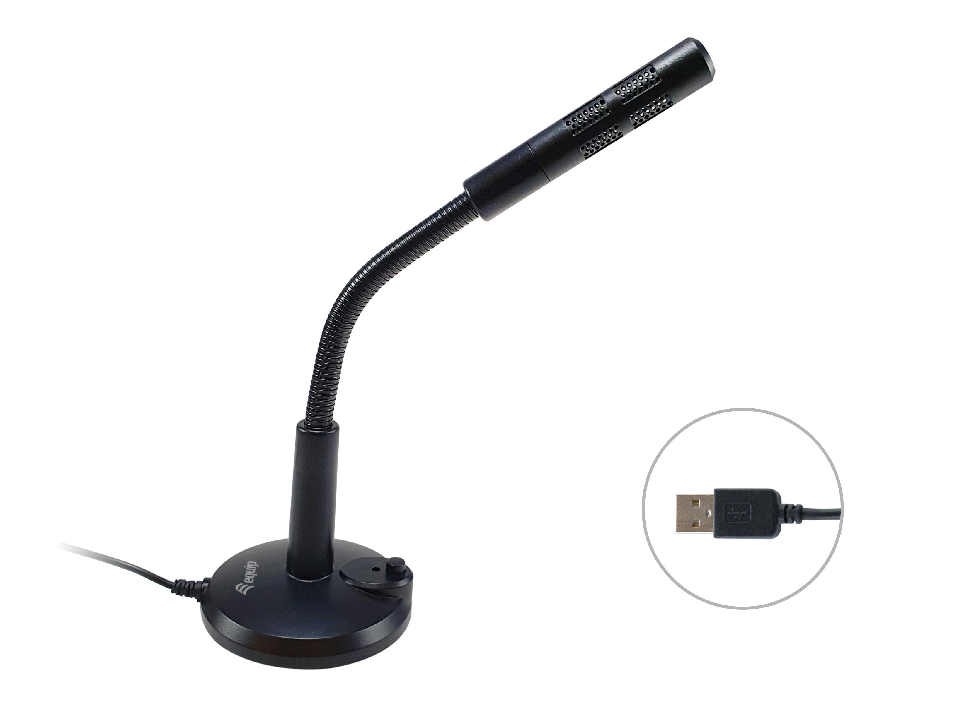 Mikrofonas Equip USB Desk