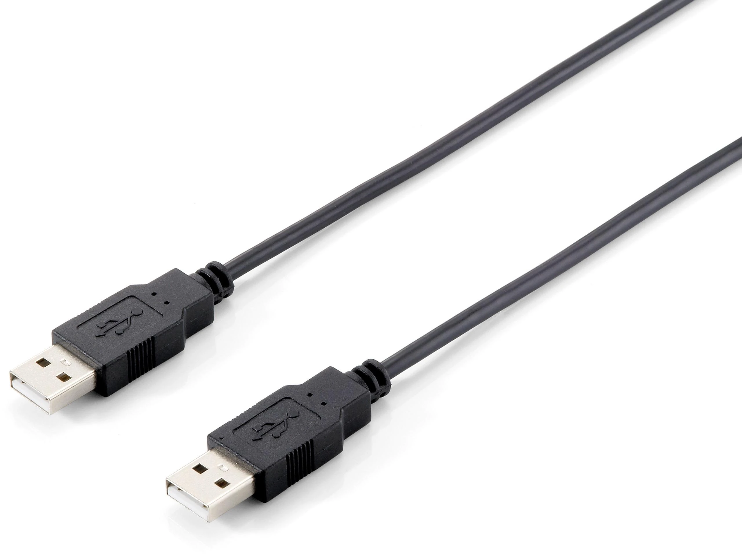 Equip USB įranga USB-A – USB-A laidas 3 m juodas (128871)