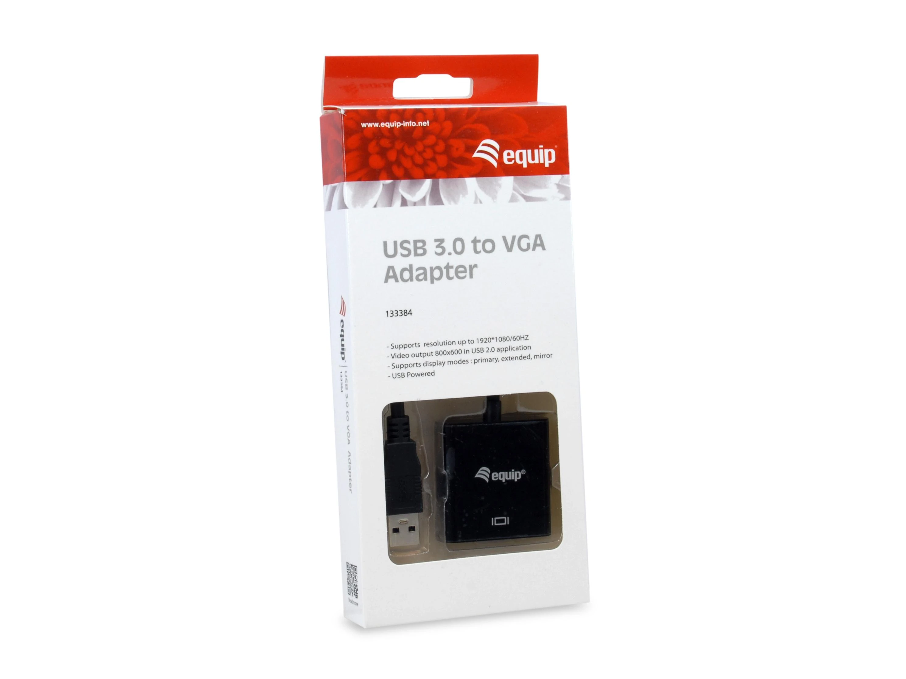 USB 3.0 į VGA adapteris pakuotėje
