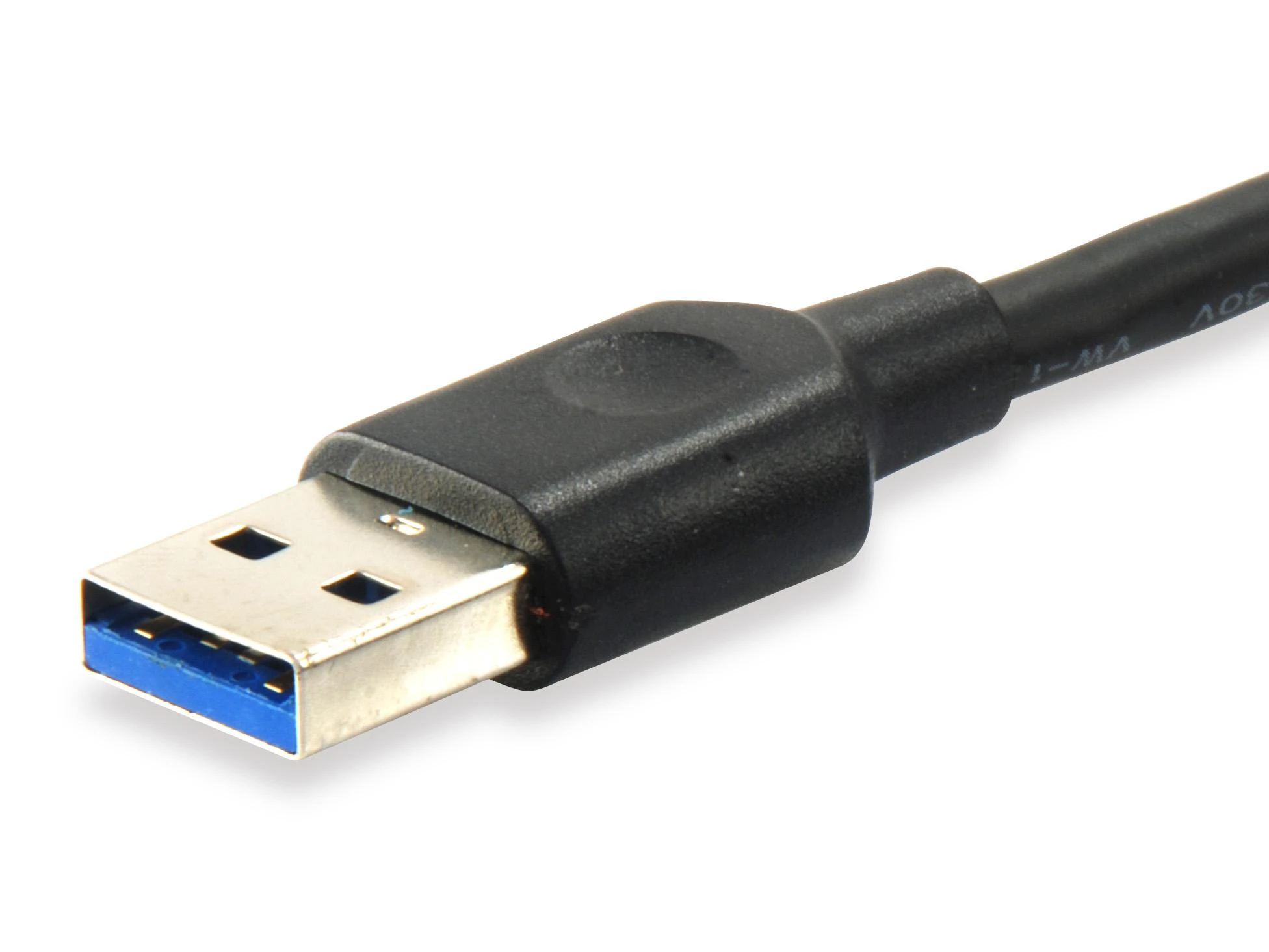 Kabelis USB Equip USB-A - USB-C 0.5 m Juodas (128345)