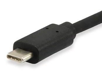 Equip USB-C laido jungtis iš arti