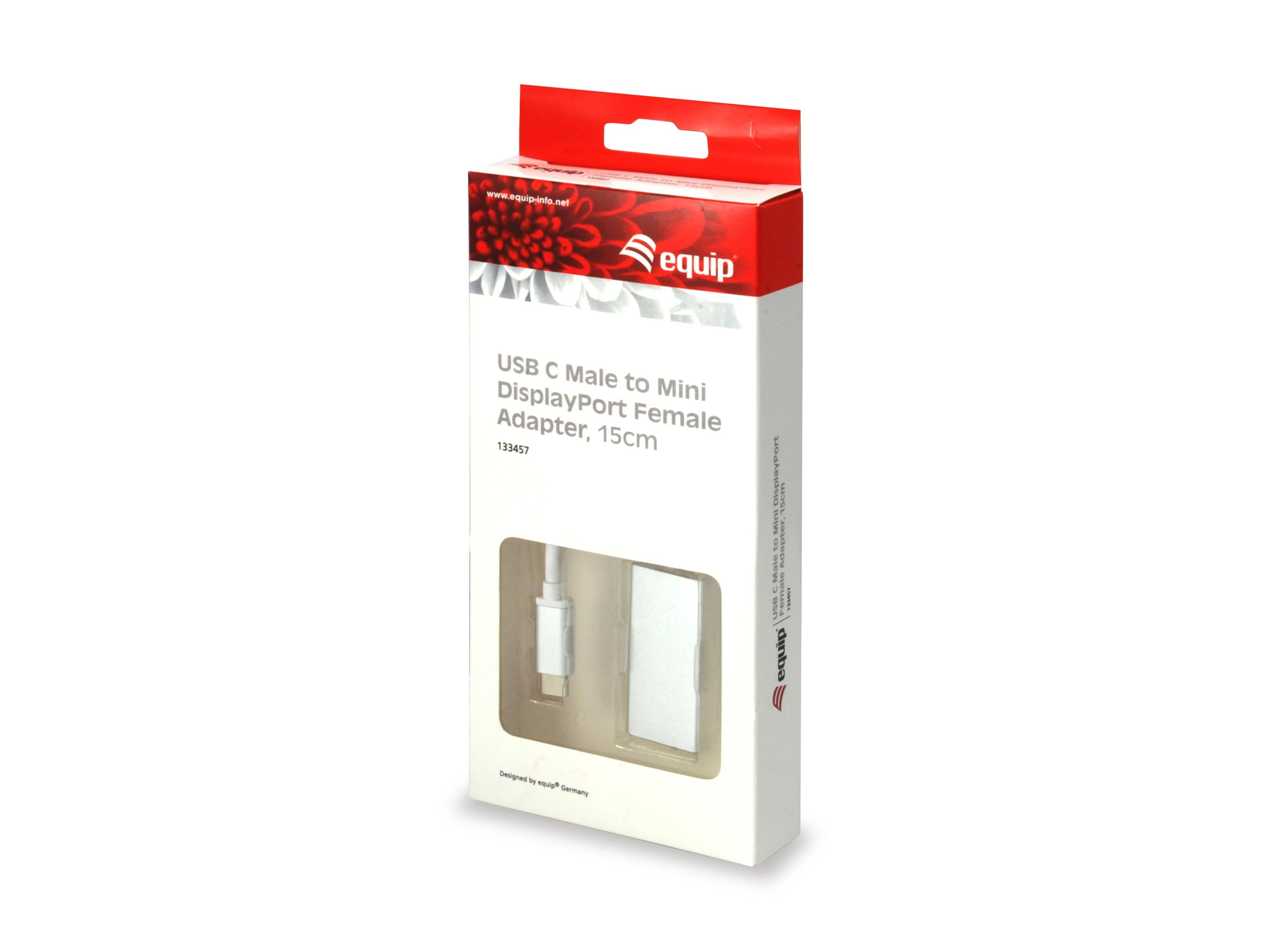 Kompaktiška USB-C į Mini DisplayPort adapterio pakuotė