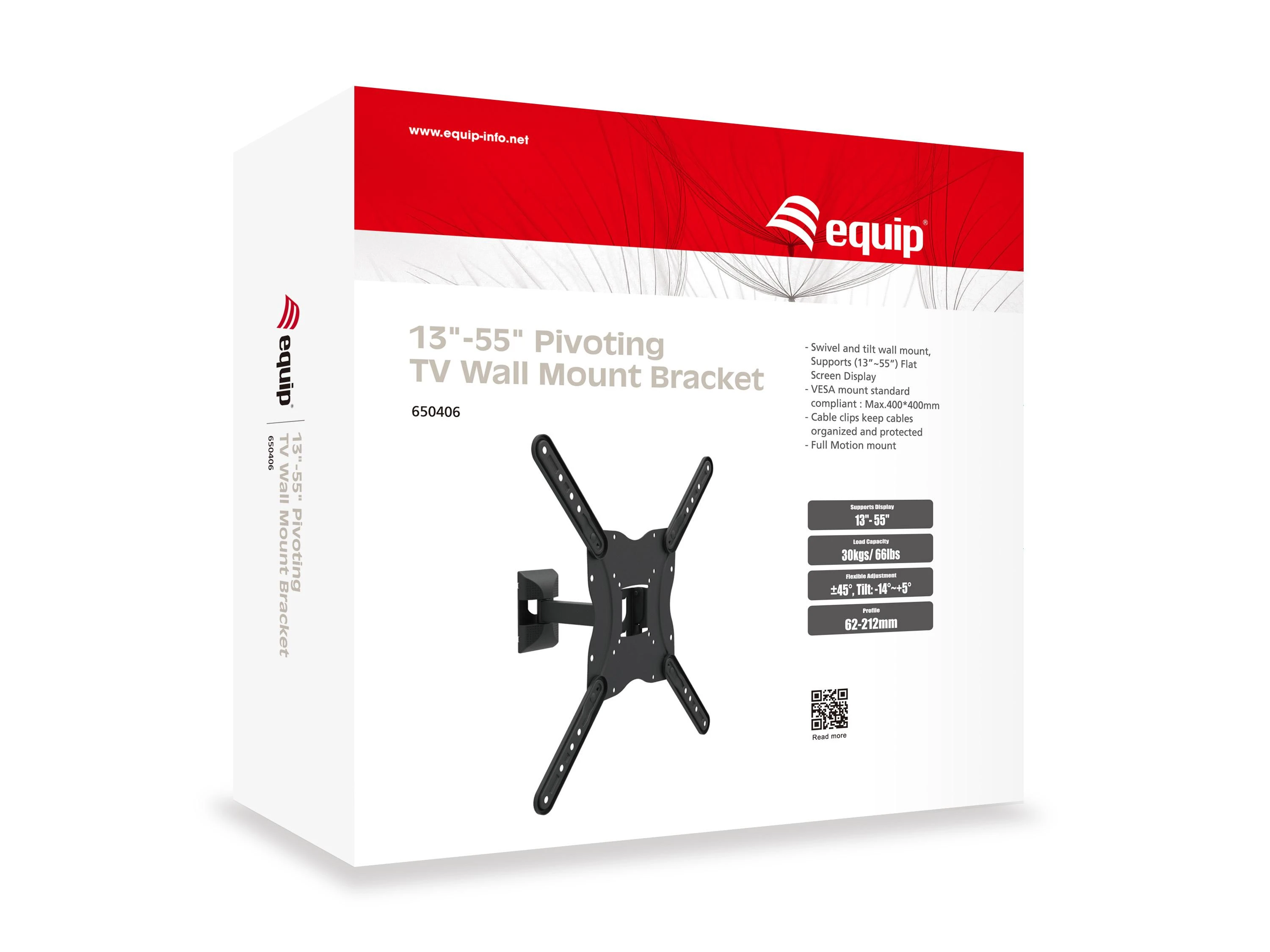 Equip Sienos laikiklis 650406 23 "- 55" '