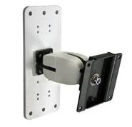 Laikiklis Ergotron 100 Series Double Pivot (juodas or pilkas) Single Monitorius Mount