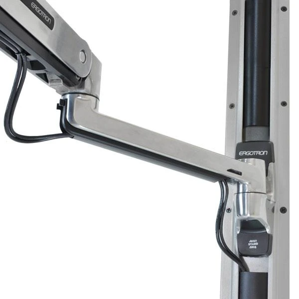 Laikiklis Ergotron LX – montavimo rinkinys (VESA adapteris, sėdimoji svirtis, pagrindas, prailginimas)